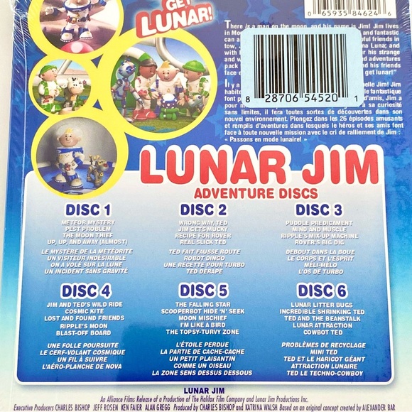 6 DVD Set - Lunar Jim- The Complete First Season - Picture 2 of 2
